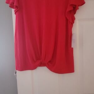 Women's Ruffle Sleeve Top